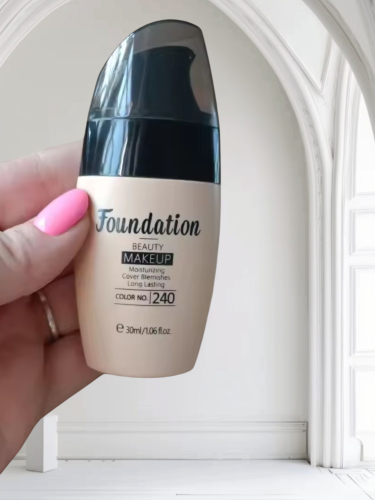 LAIKOU Liquid Foundation Moisturizing Long Lasting Face Comestics Natural Brighten Face Base Tone Make Up 30ml photo review