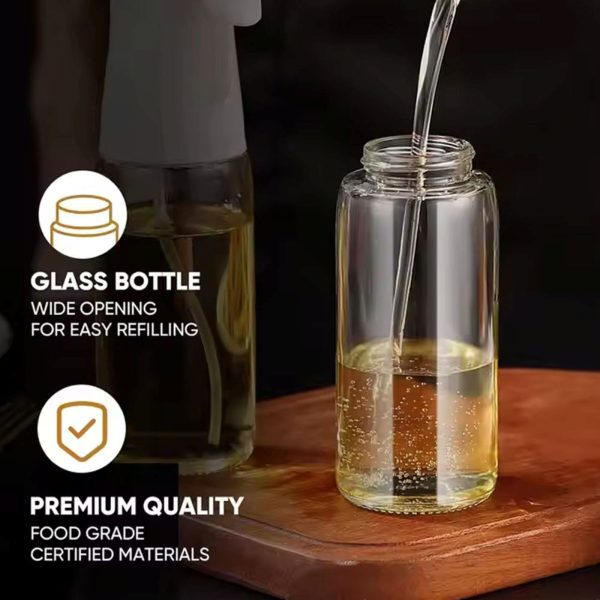 Oil Sprayer For Cooking, Used for BBQ, Salad, Baking, Roasting And Grilling, - Image 7