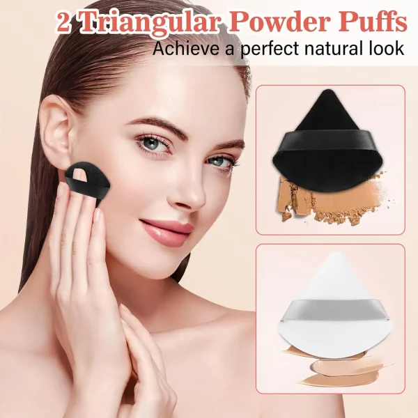 BESTOPE PRO Makeup Brushes With Case 20PCs Professional Makeup Brush Set, Foundation Powder Eyeshadow Brush Set Eyebrow Conceale - Image 4