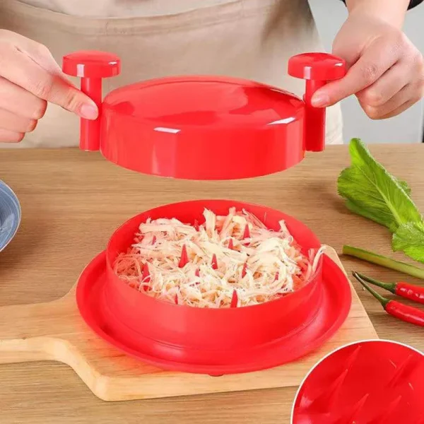 Ergonomic Chicken Shredder with Non-Slip Grip - Manual Meat Shredder for Pork Beef Chicken - For Kitchen Gadgets, Meat Shredding - Image 5