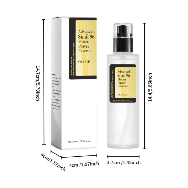 Advanced Snail 96 Mucin Power Essence Fading Fine Lines Moisturizing Lifting Firming Smoothing Nourishin Brightening Skin Care - Image 2